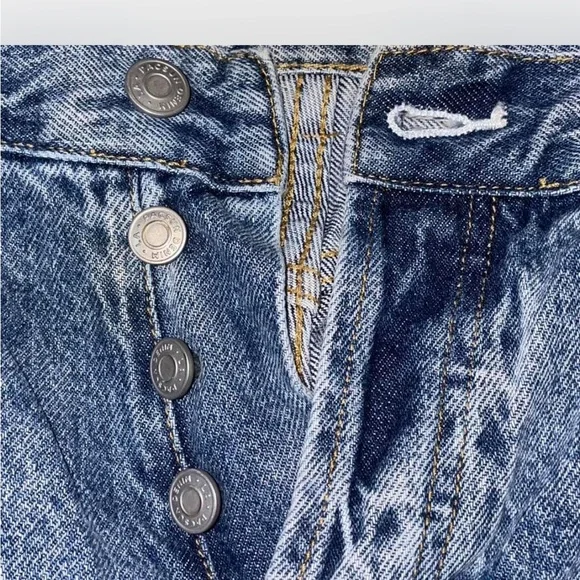 PacSun High Rise Straight Denim - Picture 4 of 4